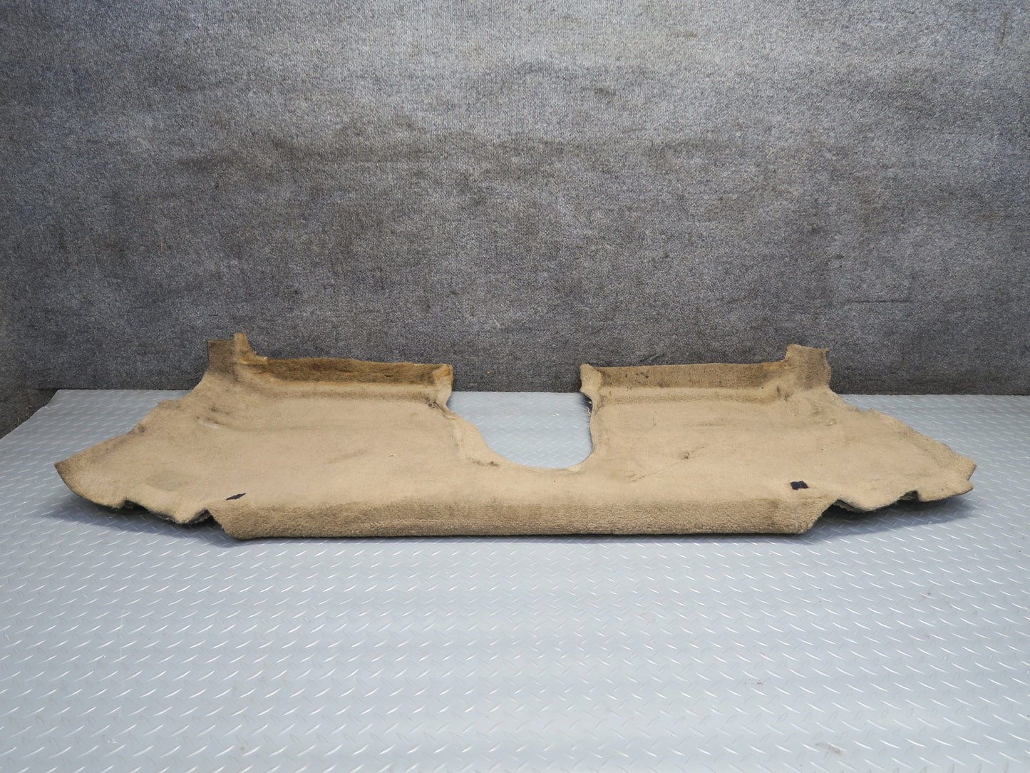 91-94 Chevrolet Corvette C4 Rear Back Waterfall Carpet Trim Cover Beige OEM