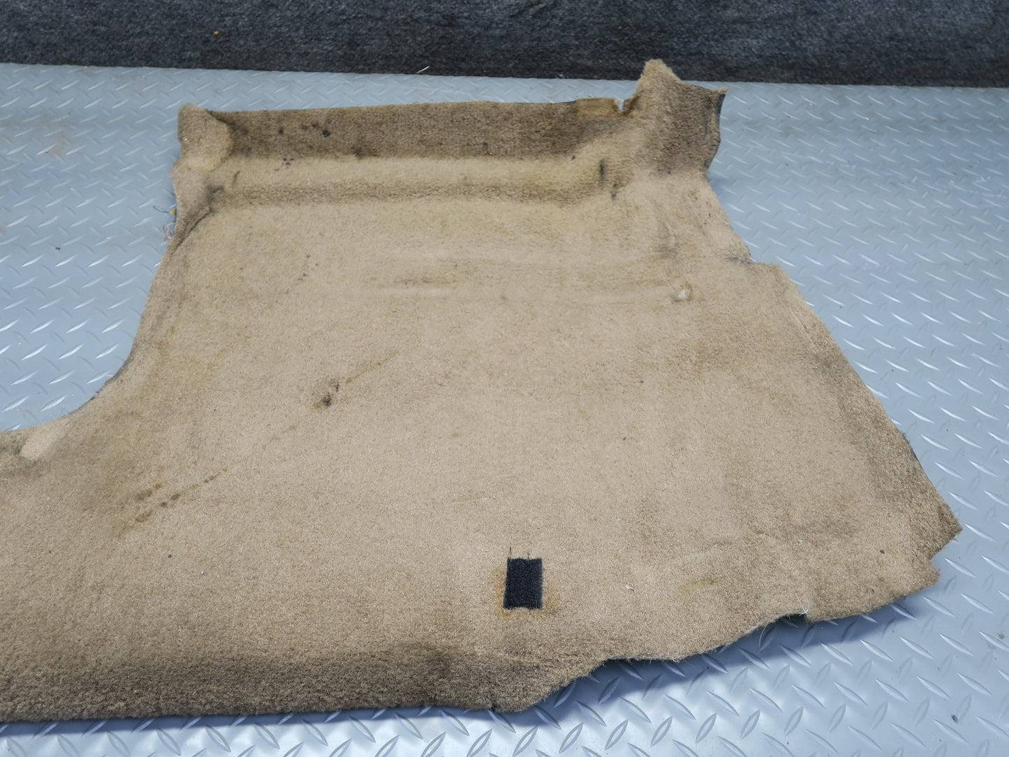 91-94 Chevrolet Corvette C4 Rear Back Waterfall Carpet Trim Cover Beige OEM
