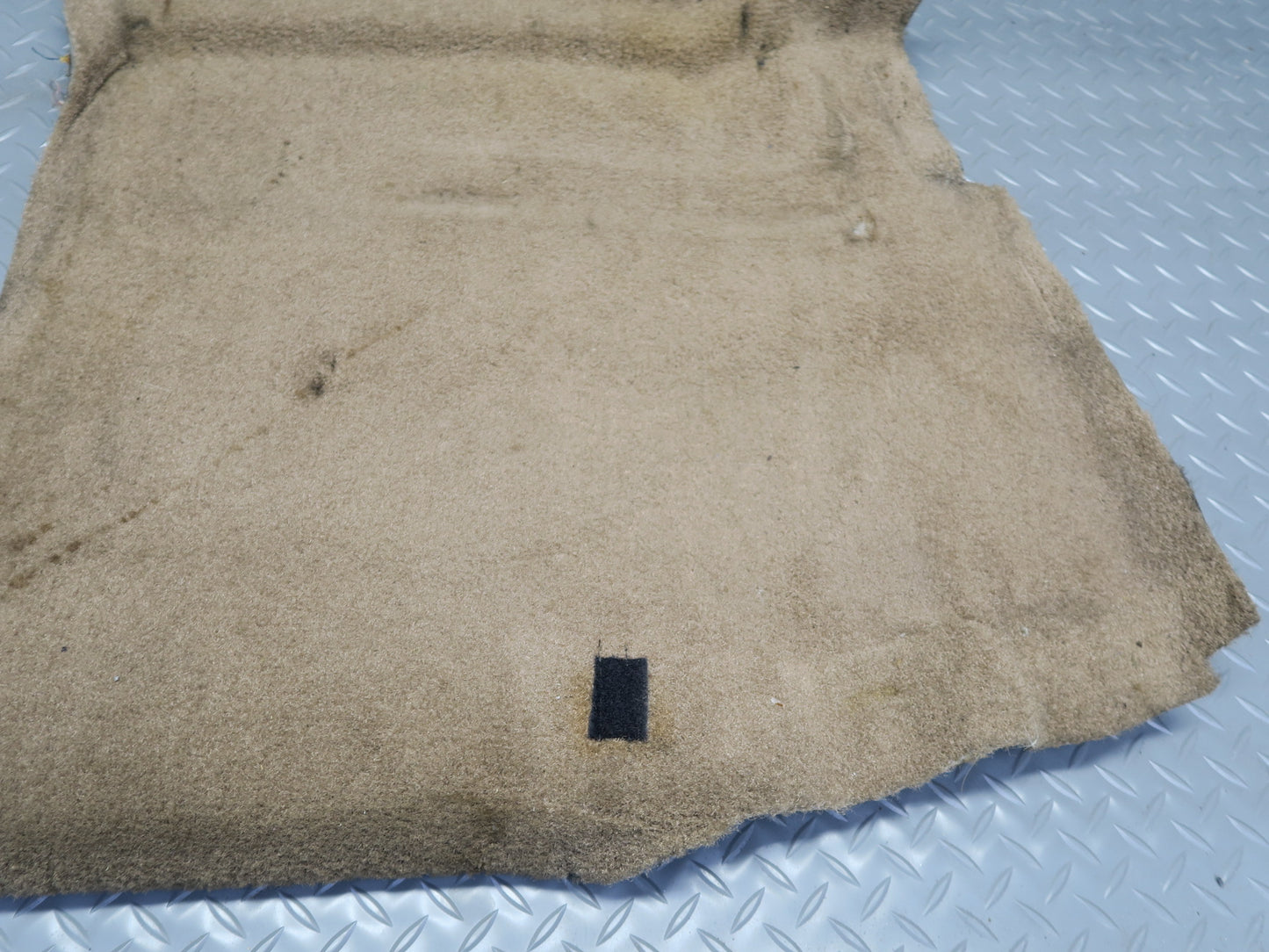 91-94 Chevrolet Corvette C4 Rear Back Waterfall Carpet Trim Cover Beige OEM