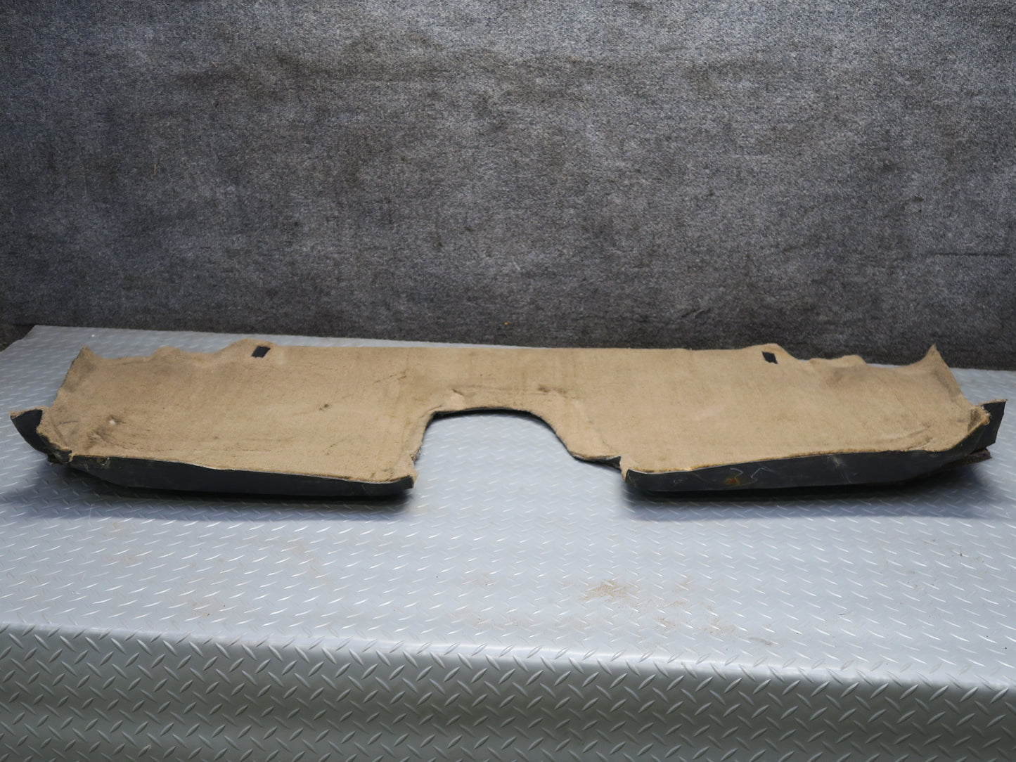 91-94 Chevrolet Corvette C4 Rear Back Waterfall Carpet Trim Cover Beige OEM