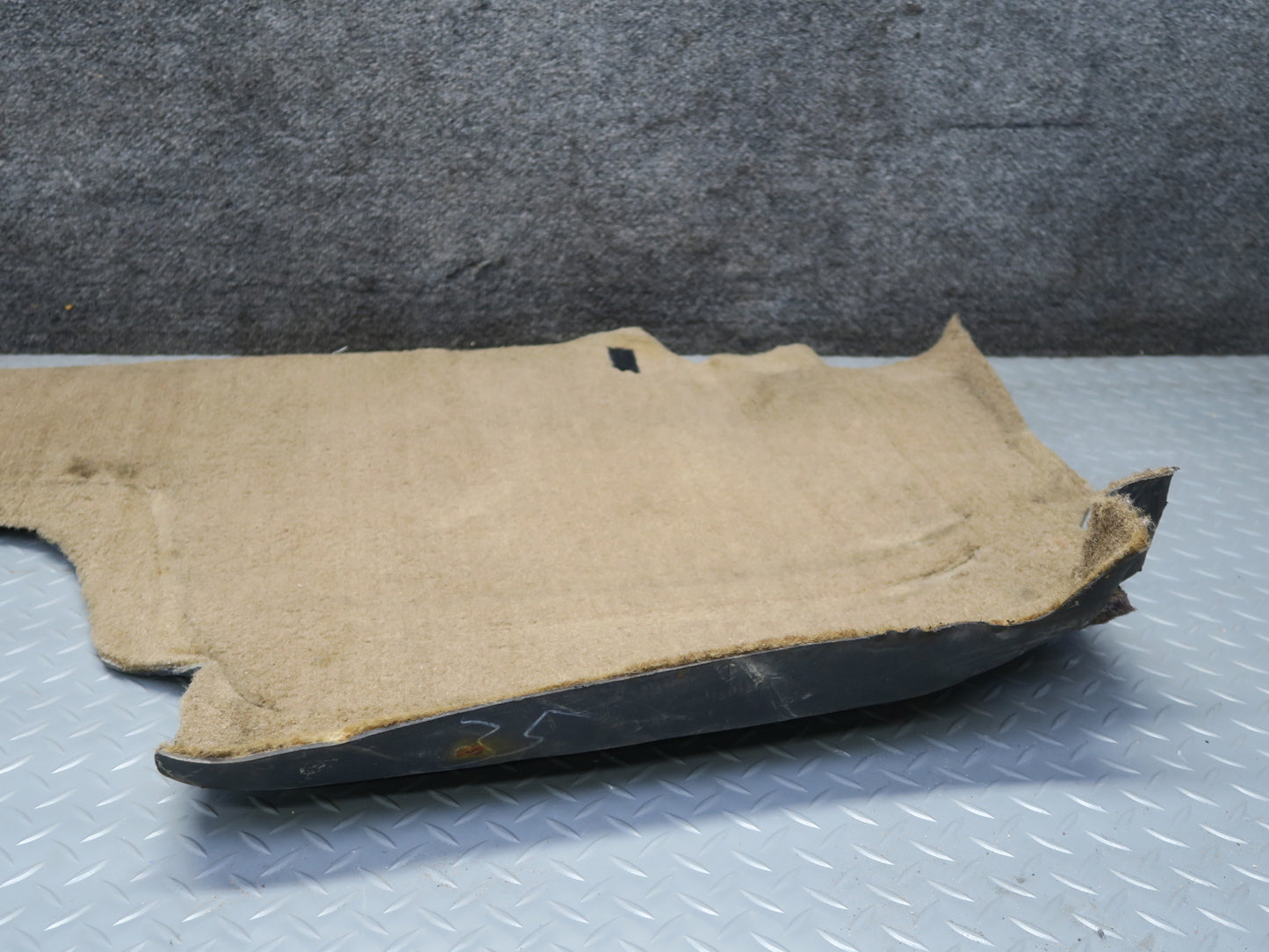 91-94 Chevrolet Corvette C4 Rear Back Waterfall Carpet Trim Cover Beige OEM