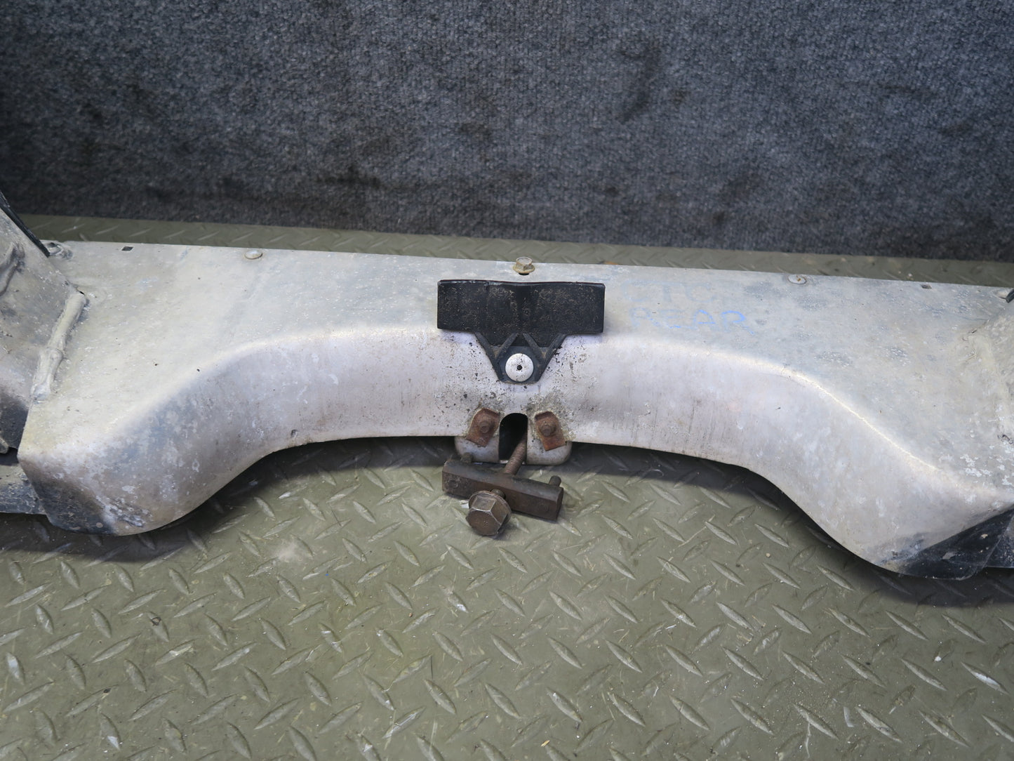 84-92 Chevrolet Corvette C4 Rear Bumper Reinforcement Impact Bar 121K OEM