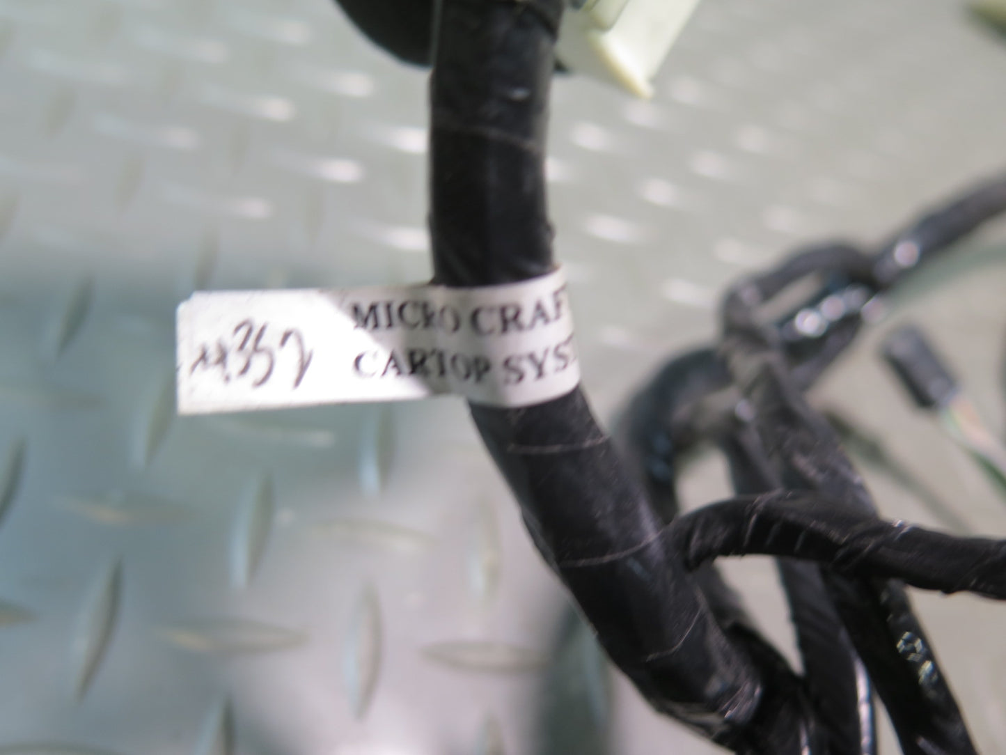 2004-2005 Cadillac XLR Convertible TOP Roof Trunk Wire Wiring Harness Set