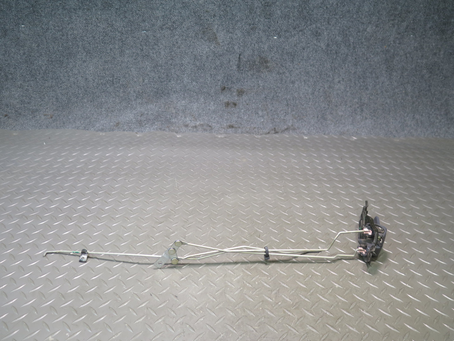 1991-1994 Toyota Land Cruiser FJ80 Front Left Driver Door Interior Handle Gray