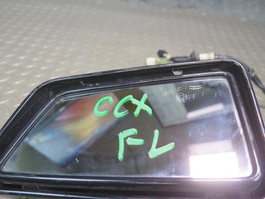 2004-2005 Cadillac XLR Left Driver Side Door Exterior Side View Mirror Black