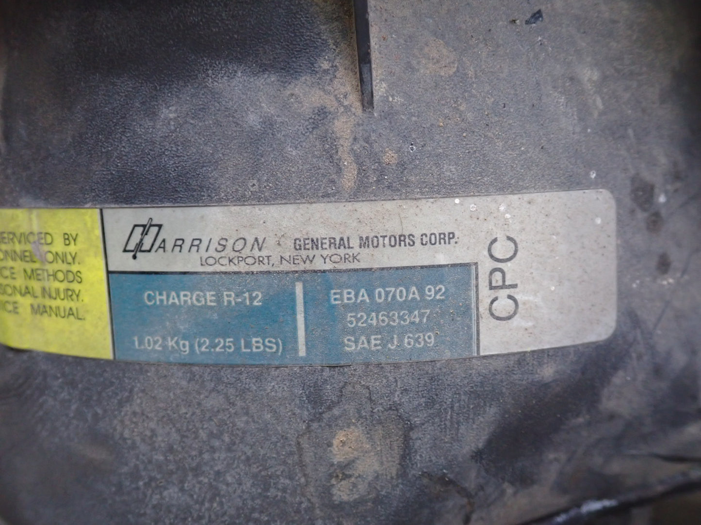 90-93 Chevrolet Corvette C4 A/C Air Conditioning Blower Motor Evaporator Box OEM