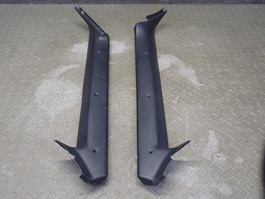 90-96 Chevrolet Corvette C4 Front Interior A Pillar Trim Cover Panel Set OEM