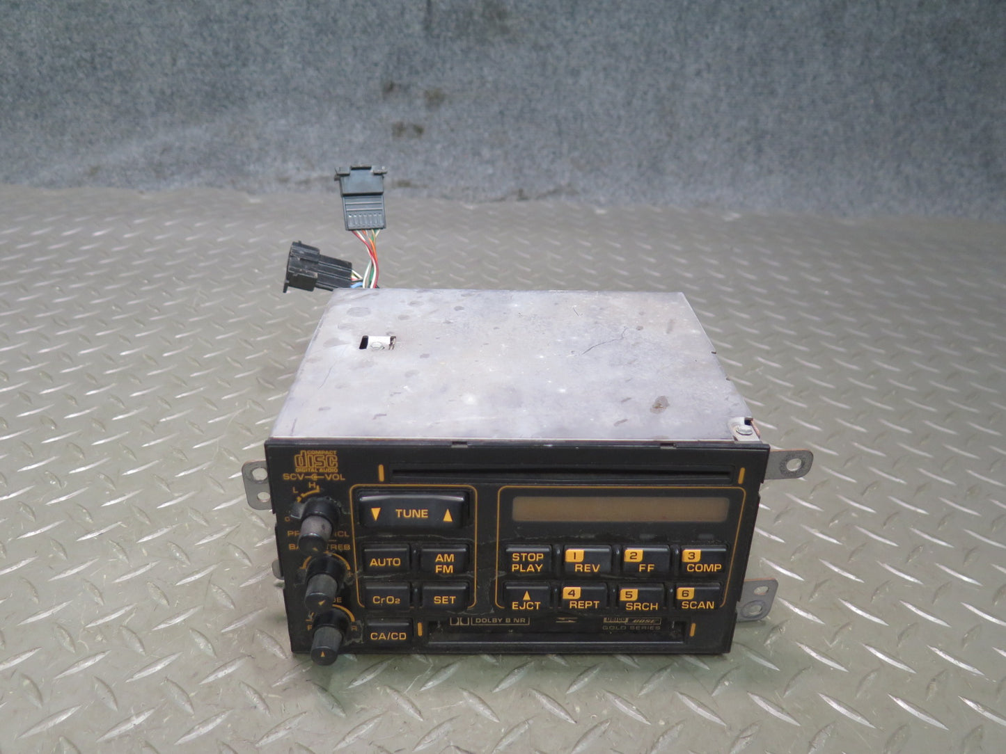 92-93 Chevrolet Corvette C4 Cassette Radio CD Player Receiver Head Unit Bose OEM