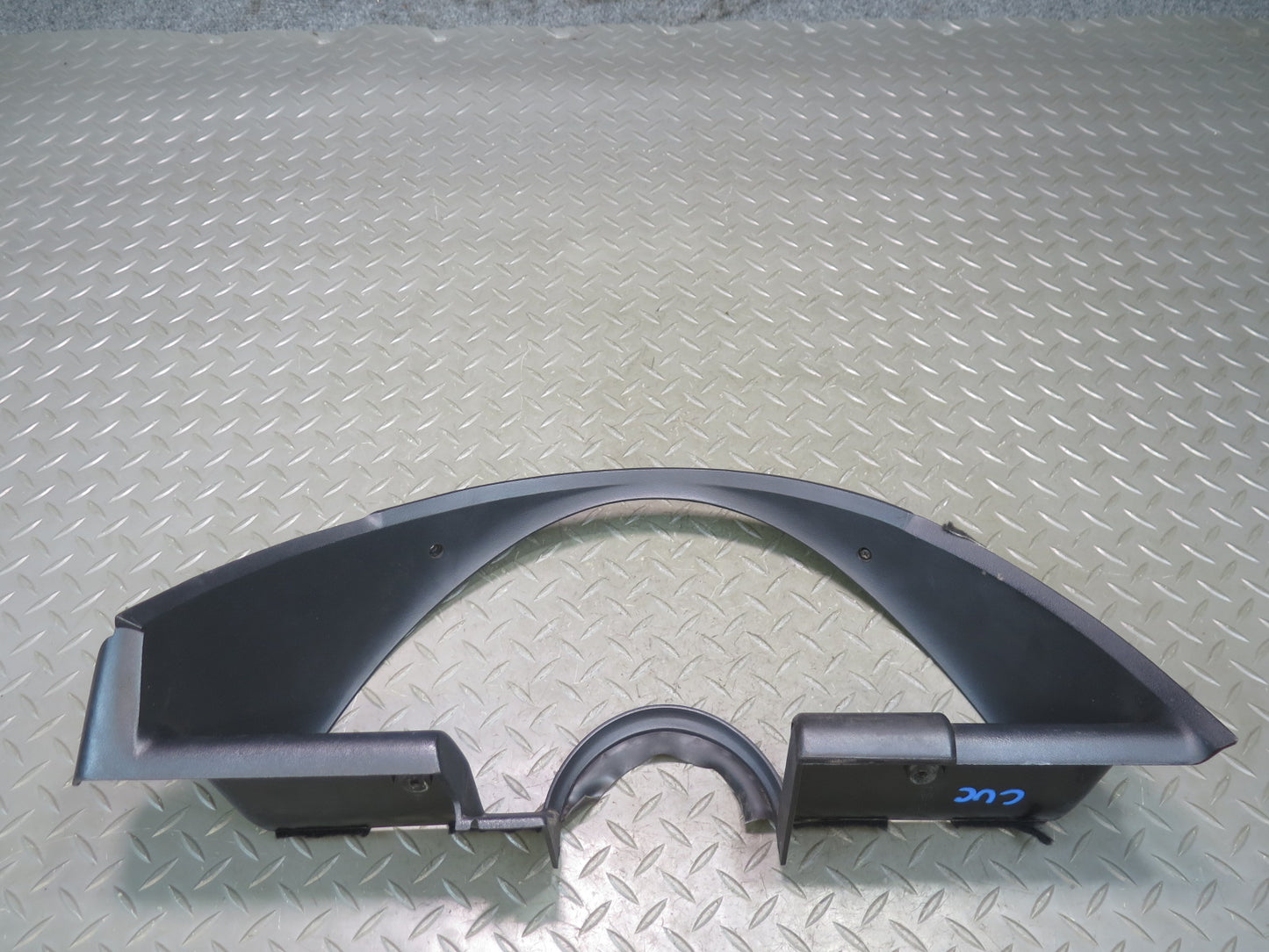 90-95 Chevrolet Corvette C4 Instrument Cluster Speedometer Trim Panel Black OEM