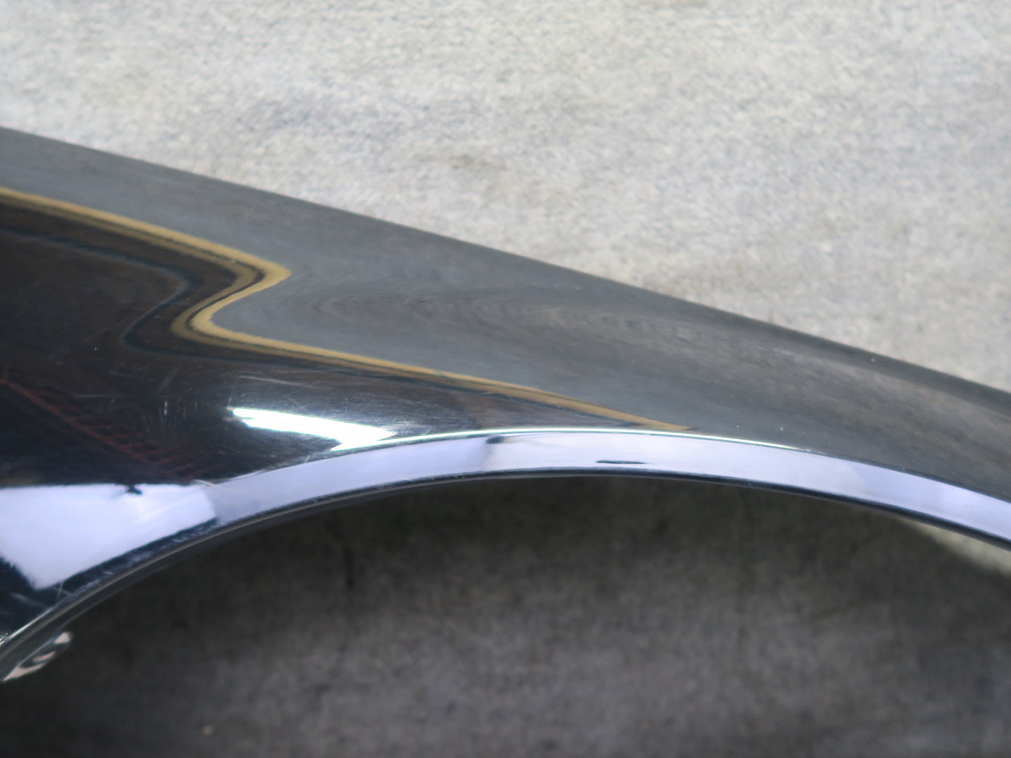 2004-2009 Cadillac XLR Front Right Pass Side Fender Panel Cover Shell Black