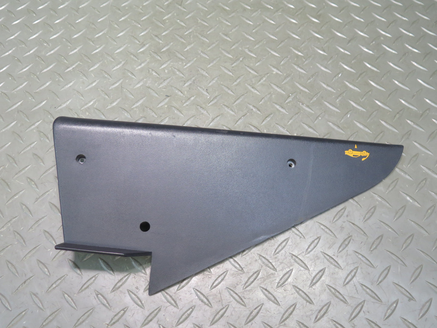 90-93 Chevrolet Corvette C4 Dash Front Left END Trim Cap Cover 10085914 OEM