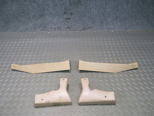92-96 Chevrolet Corvette C4 Conv Upper & Lower B Pillar Trim Cover Set of 4 OEM