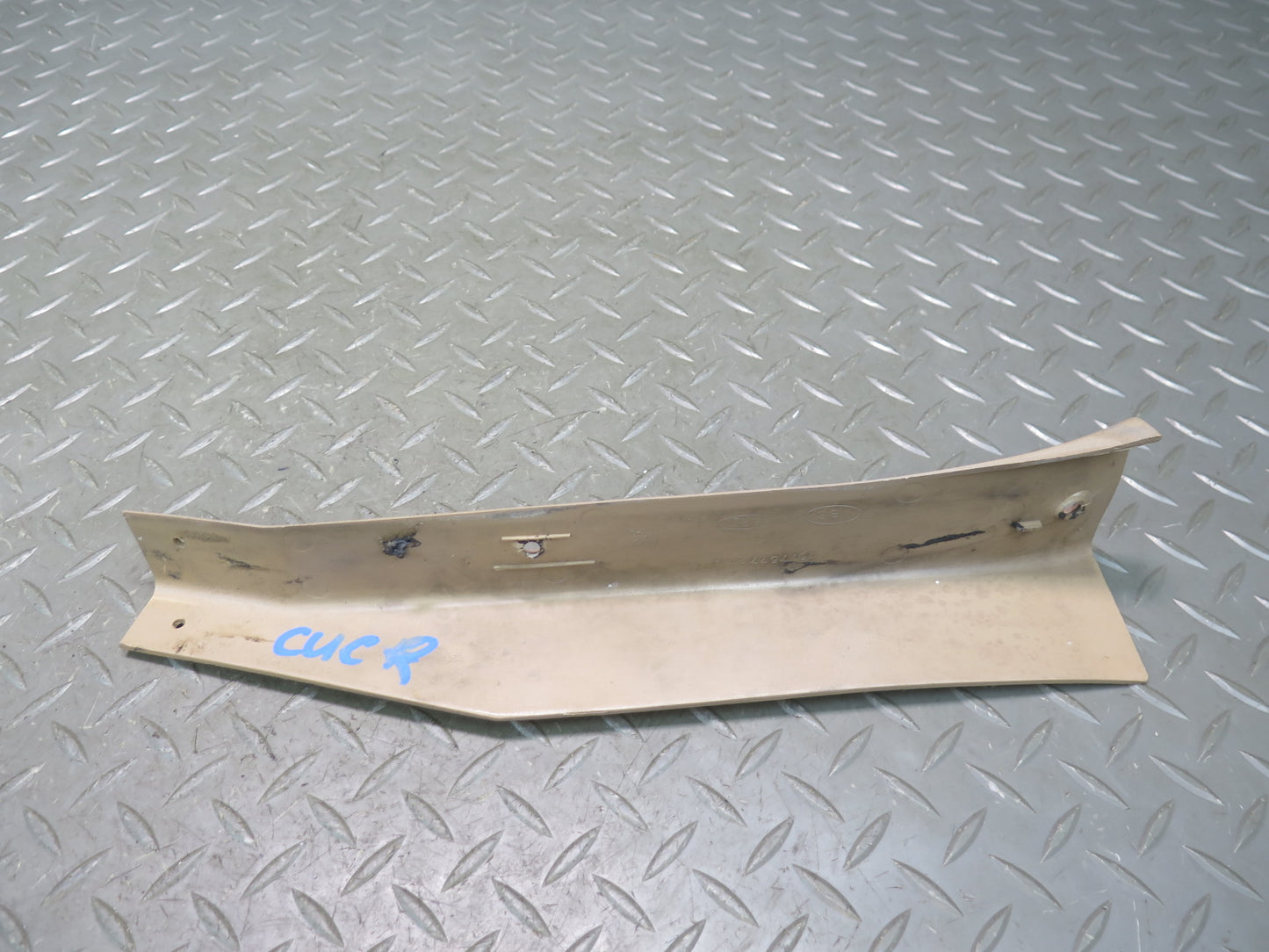 92-96 Chevrolet Corvette C4 Conv Upper & Lower B Pillar Trim Cover Set of 4 OEM