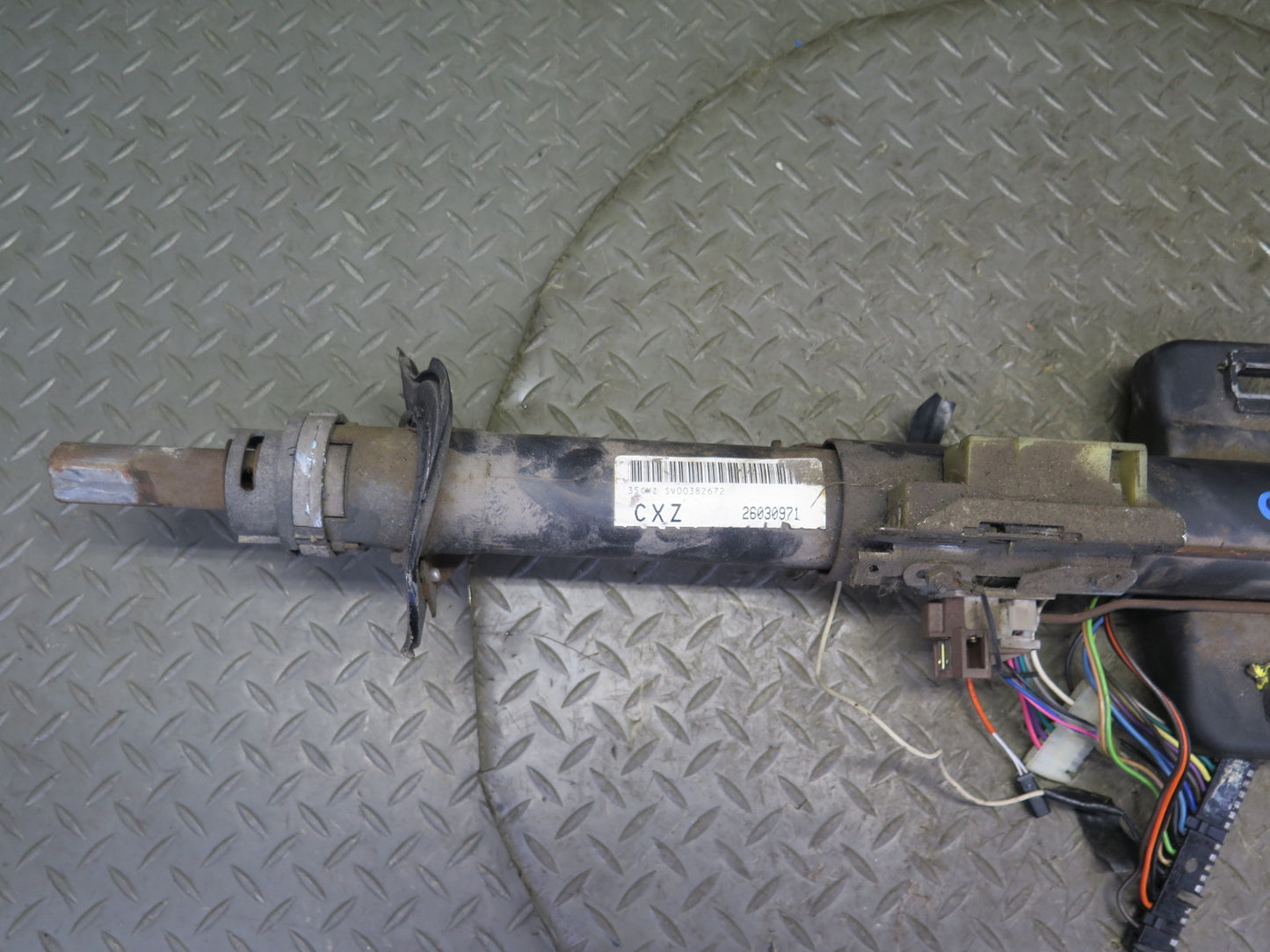 1993 Chevrolet Corvette C4 M/T Steering Column Ignition Switch Lock KEY Set OEM