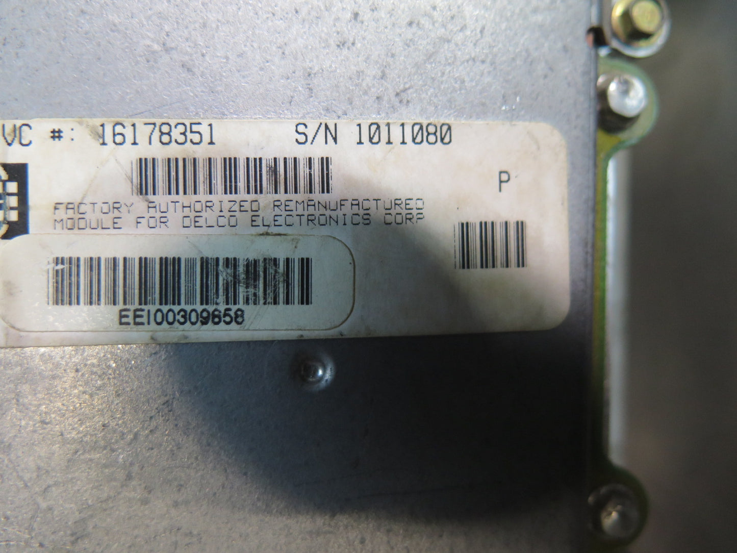 1993 Chevrolet Bose Corvette C4 Radio Tuner Box Receiver Module 16178351 OEM