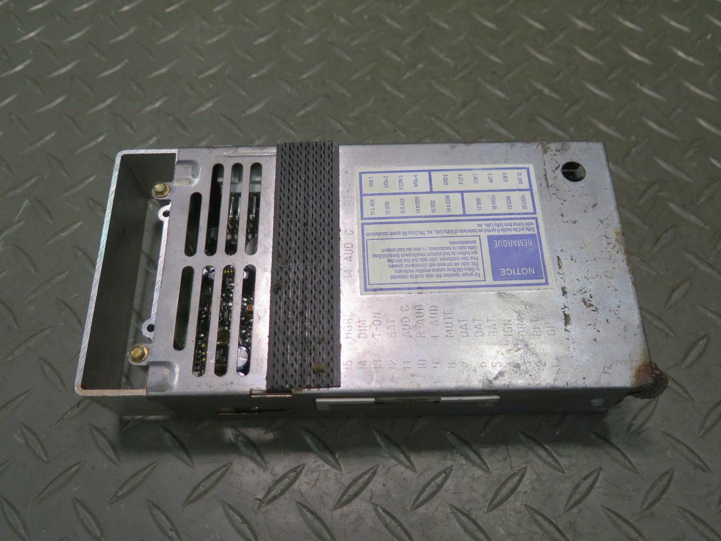 1993 Chevrolet Bose Corvette C4 Radio Tuner Box Receiver Module 16178351 OEM