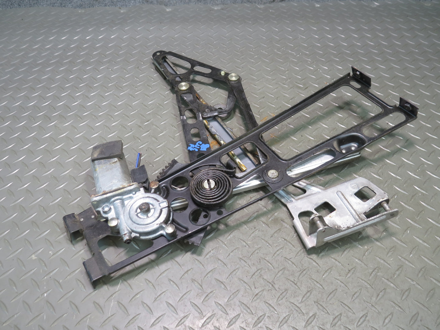 84-96 Chevrolet Corvette C4 Right Door Window Regulator w Motor OEM