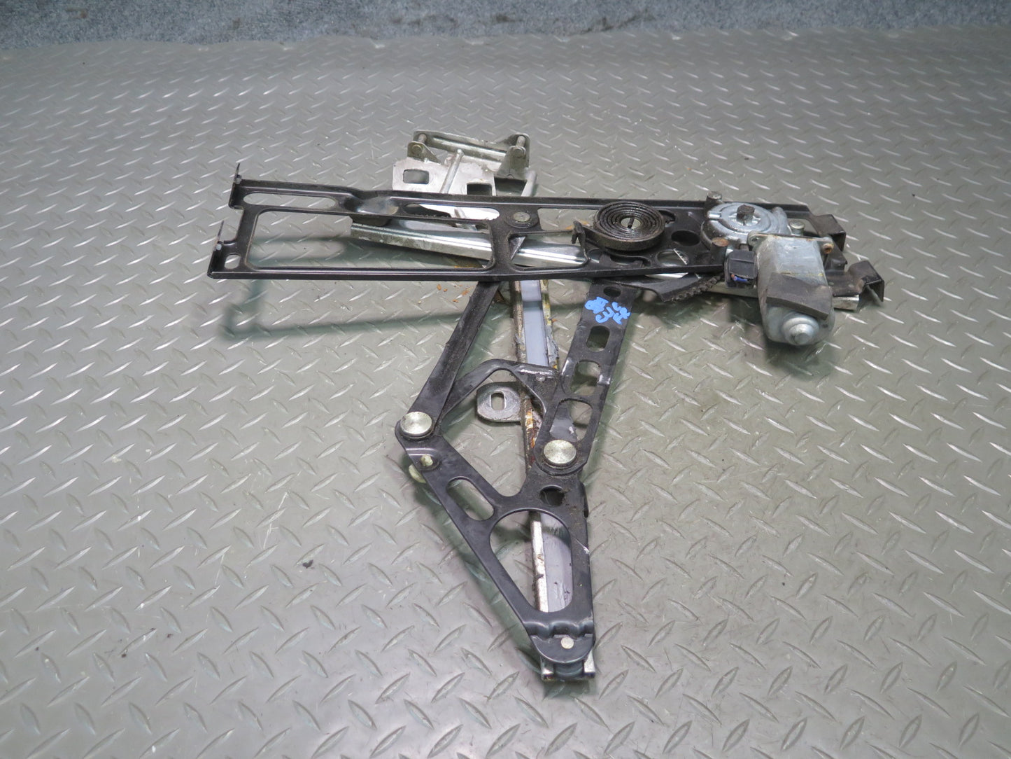 84-96 Chevrolet Corvette C4 Right Door Window Regulator w Motor OEM