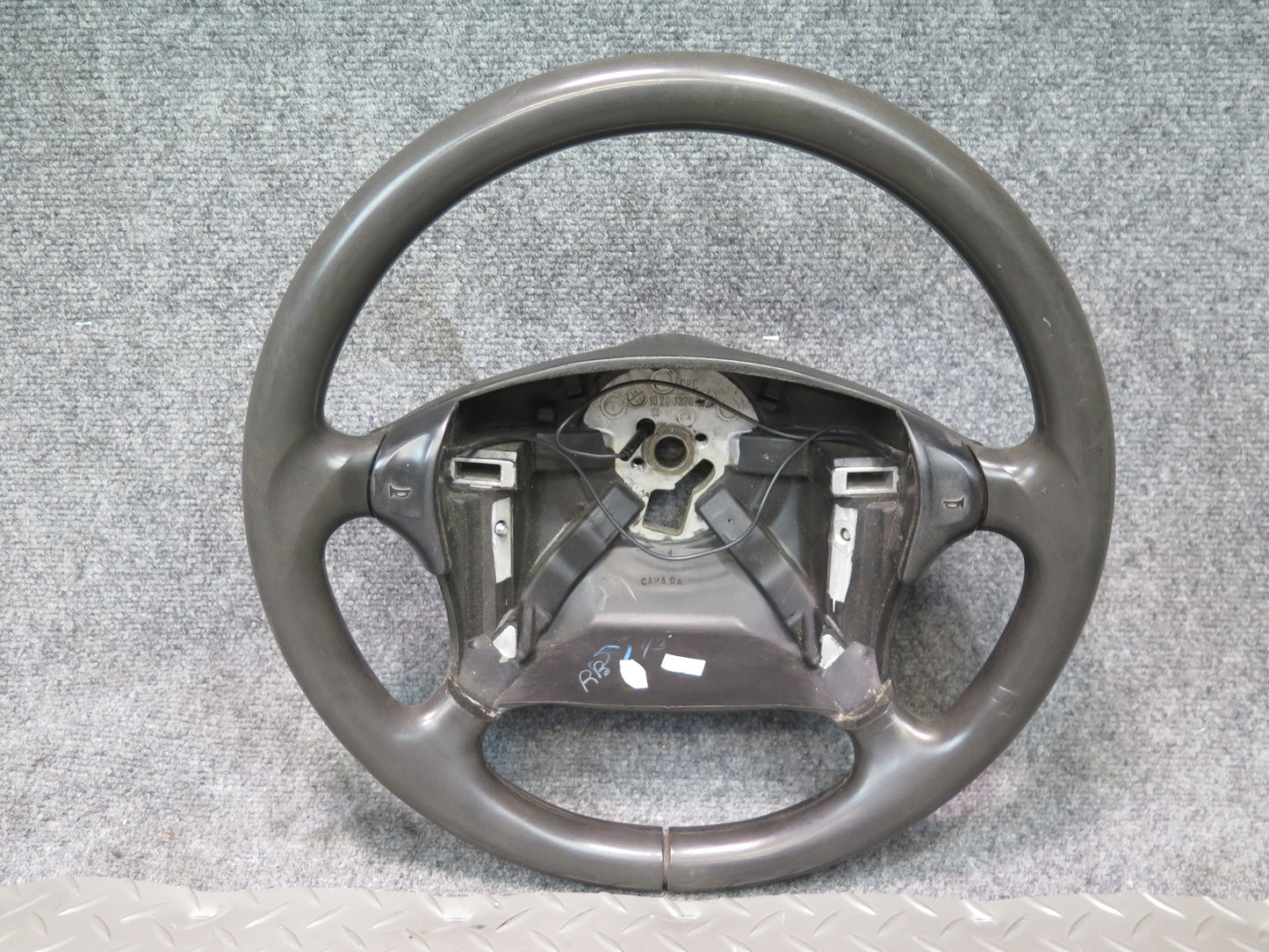 90-93 Chevrolet Corvette C4 4-SPOKE Leather Steering w Horn Buttons OEM