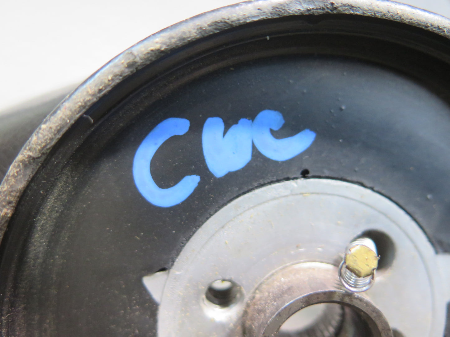 90-93 Chevrolet Corvette C4 4-SPOKE Leather Steering w Horn Buttons OEM