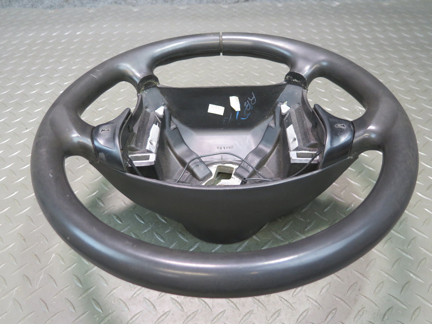 90-93 Chevrolet Corvette C4 4-SPOKE Leather Steering w Horn Buttons OEM
