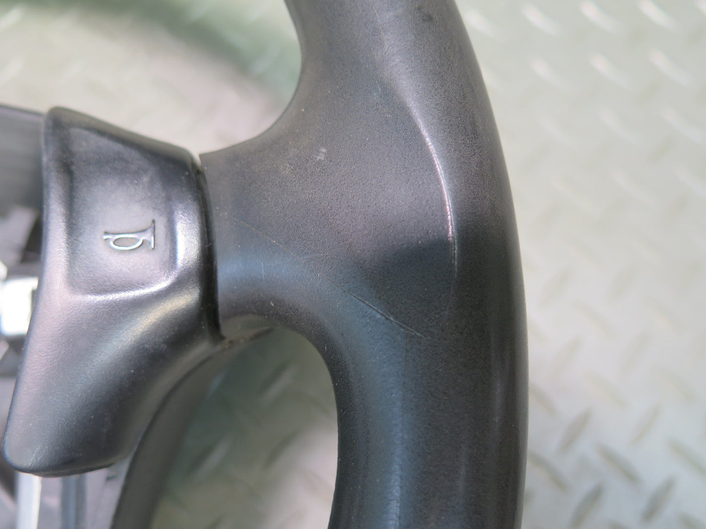 90-93 Chevrolet Corvette C4 4-SPOKE Leather Steering w Horn Buttons OEM