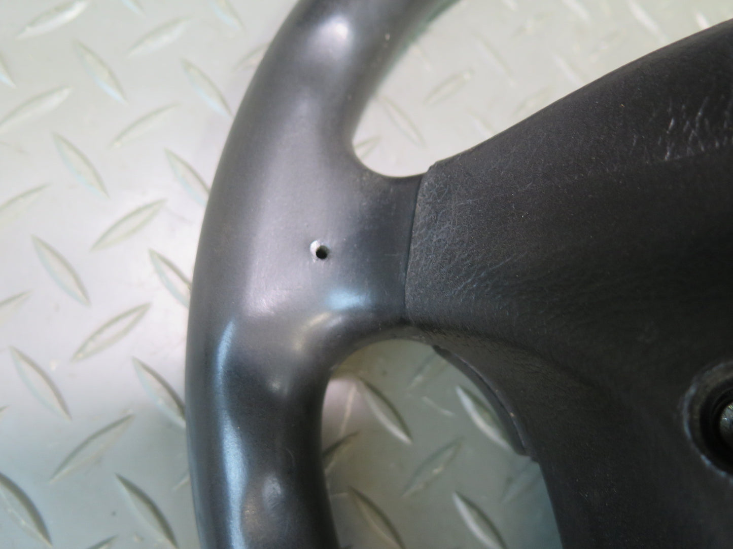 90-93 Chevrolet Corvette C4 4-SPOKE Leather Steering w Horn Buttons OEM