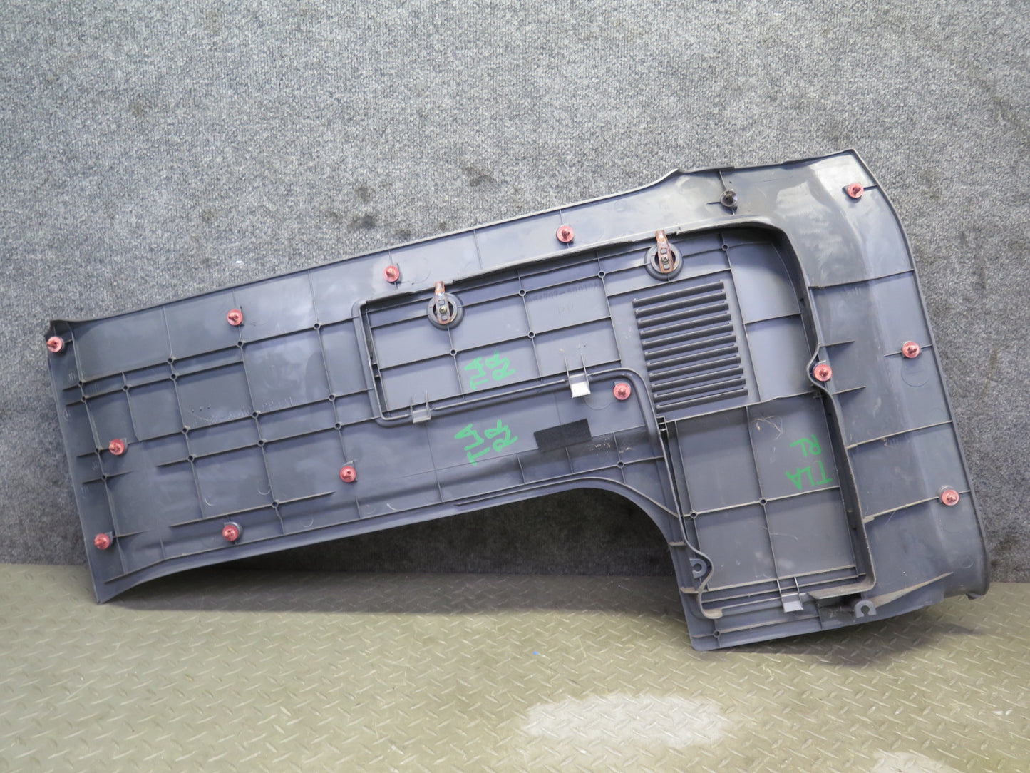 1991-1997 Toyota Land Cruiser FJ80 Rear Left Cargo Trim Panel Cover Gray