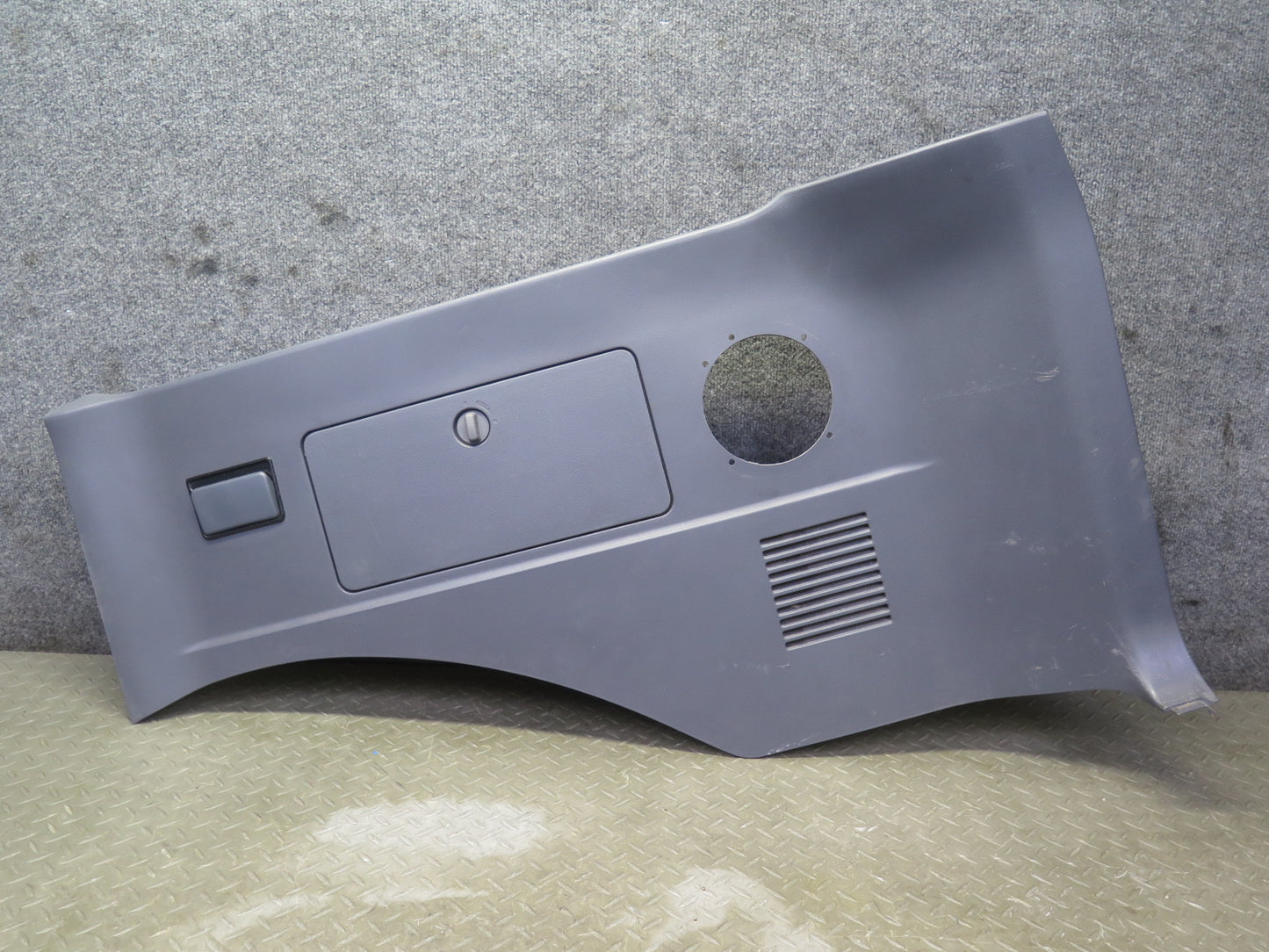 1991-1997 Toyota Land Cruiser FJ80 Rear Right Cargo Trim Panel Cover Gray
