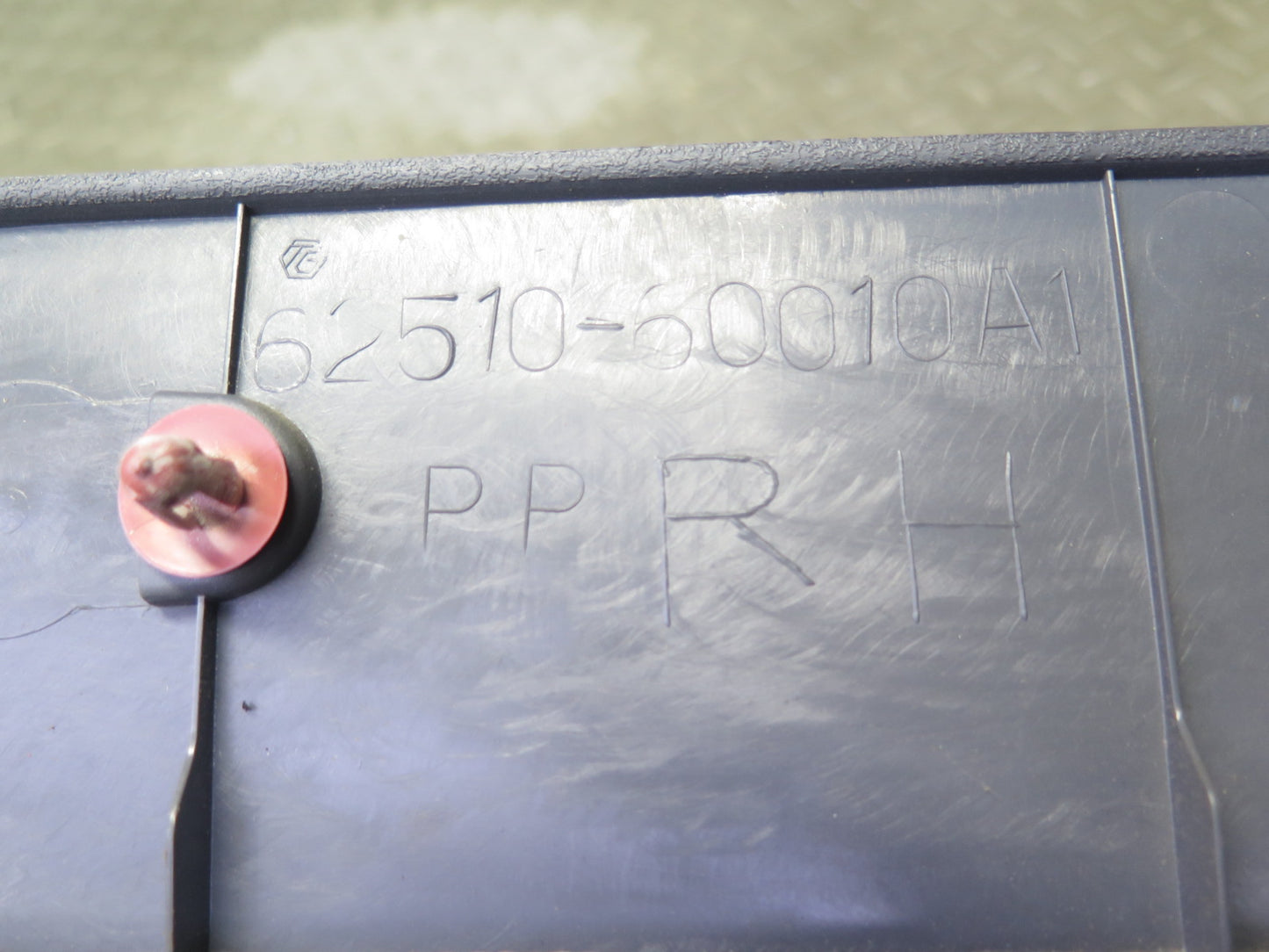 1991-1997 Toyota Land Cruiser FJ80 Rear Right Cargo Trim Panel Cover Gray