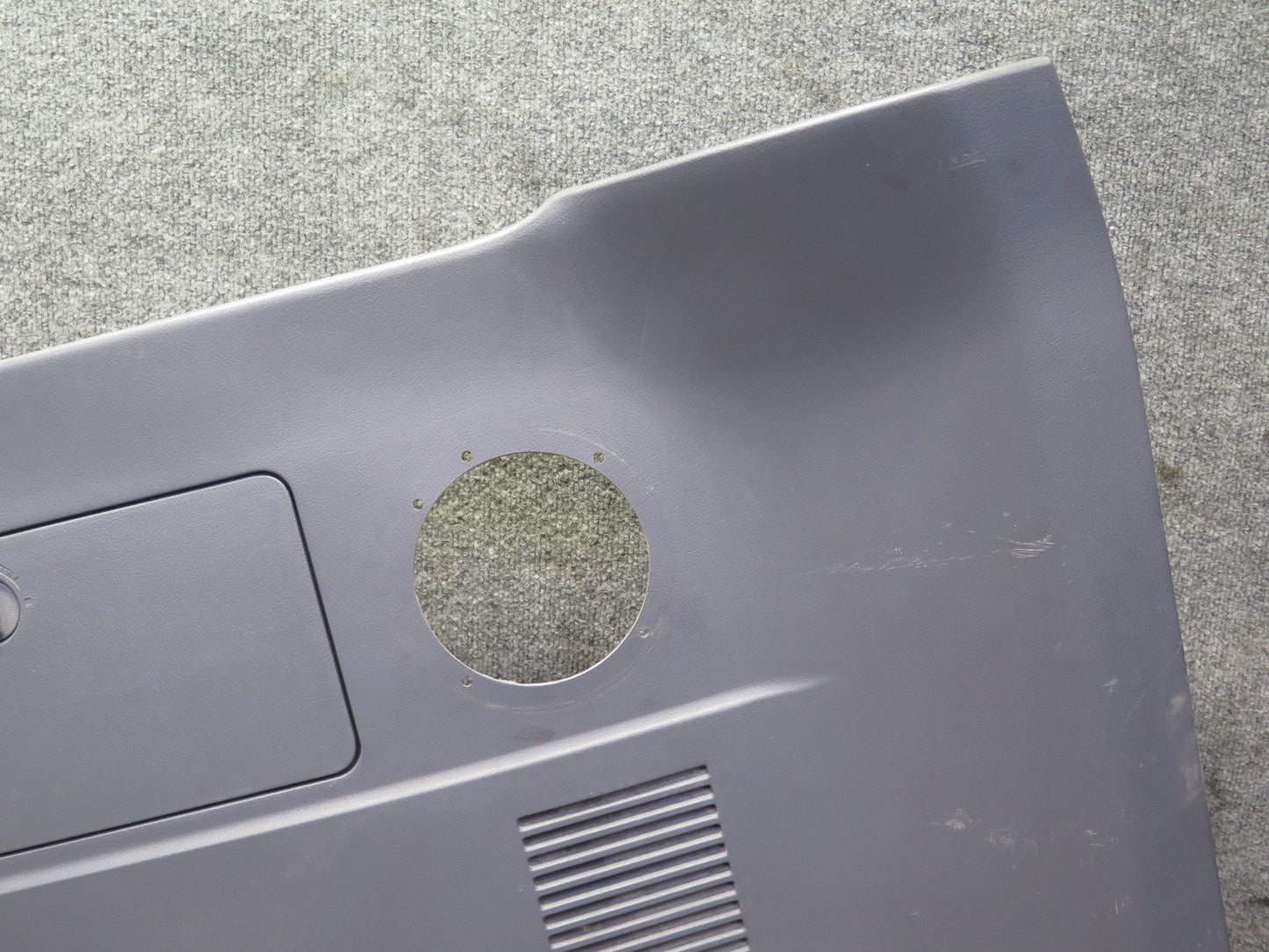 1991-1997 Toyota Land Cruiser FJ80 Rear Right Cargo Trim Panel Cover Gray