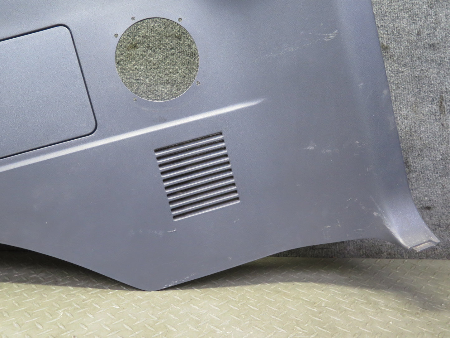 1991-1997 Toyota Land Cruiser FJ80 Rear Right Cargo Trim Panel Cover Gray
