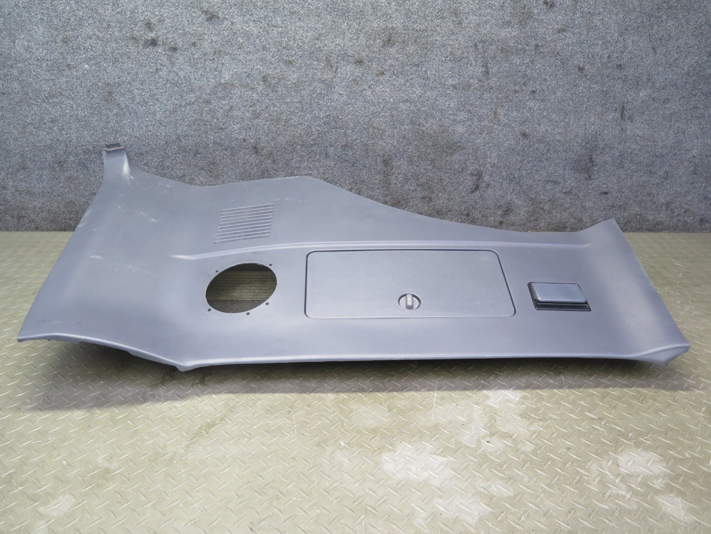 1991-1997 Toyota Land Cruiser FJ80 Rear Right Cargo Trim Panel Cover Gray