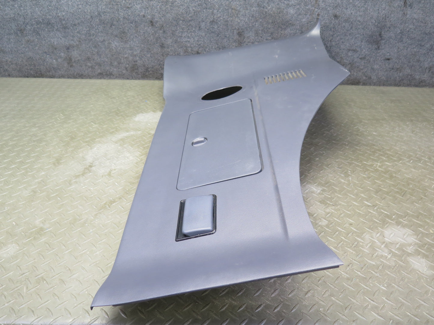 1991-1997 Toyota Land Cruiser FJ80 Rear Right Cargo Trim Panel Cover Gray