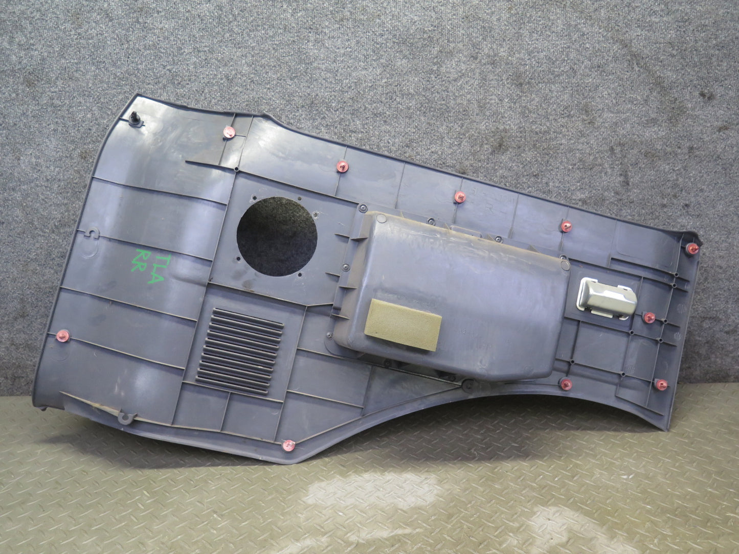 1991-1997 Toyota Land Cruiser FJ80 Rear Right Cargo Trim Panel Cover Gray