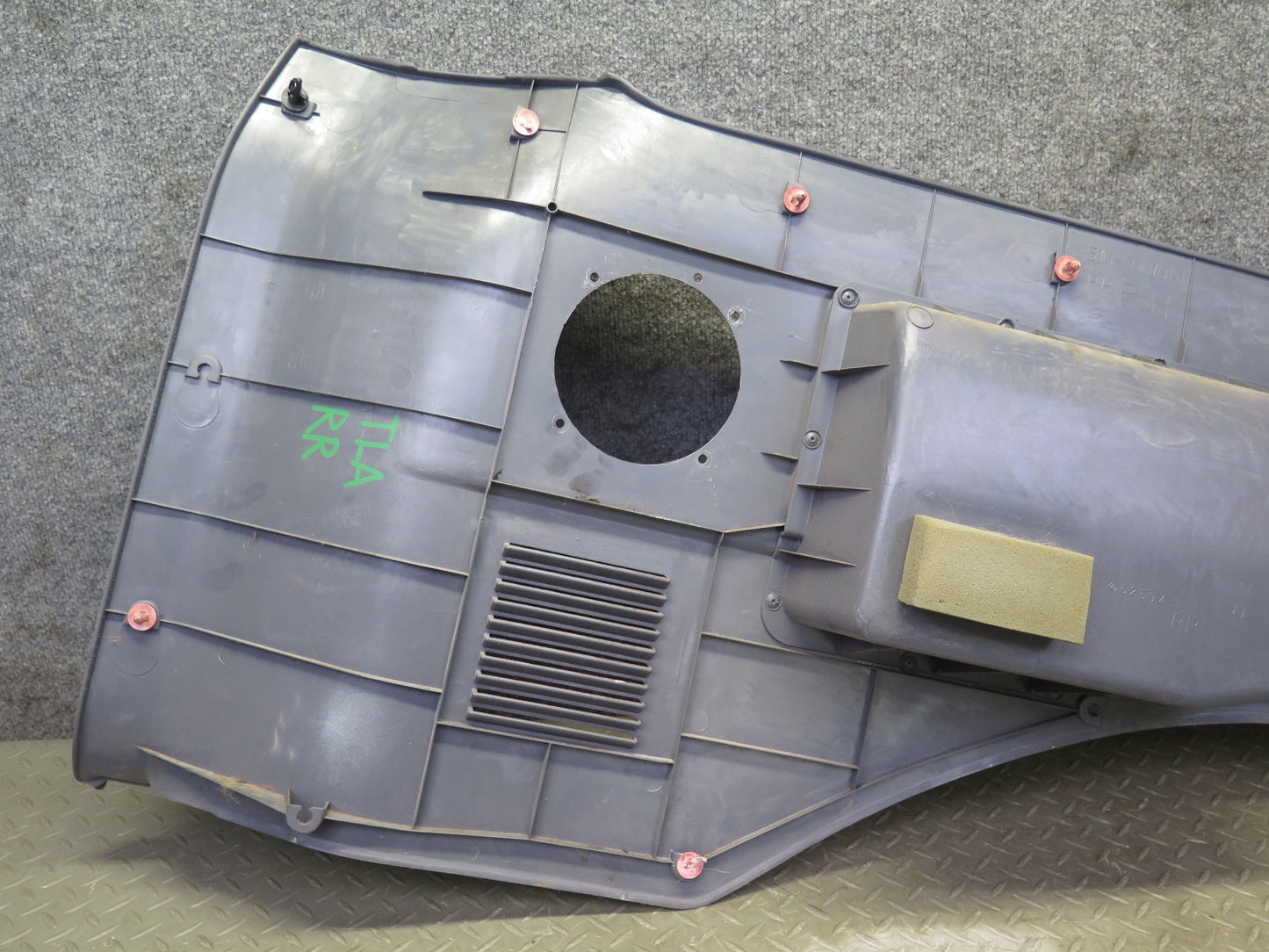 1991-1997 Toyota Land Cruiser FJ80 Rear Right Cargo Trim Panel Cover Gray
