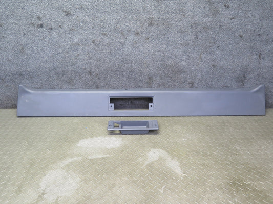 1991-1997 Toyota Land Cruiser FJ80 Rear Tailgate Trim Panel w Handle Set Gray