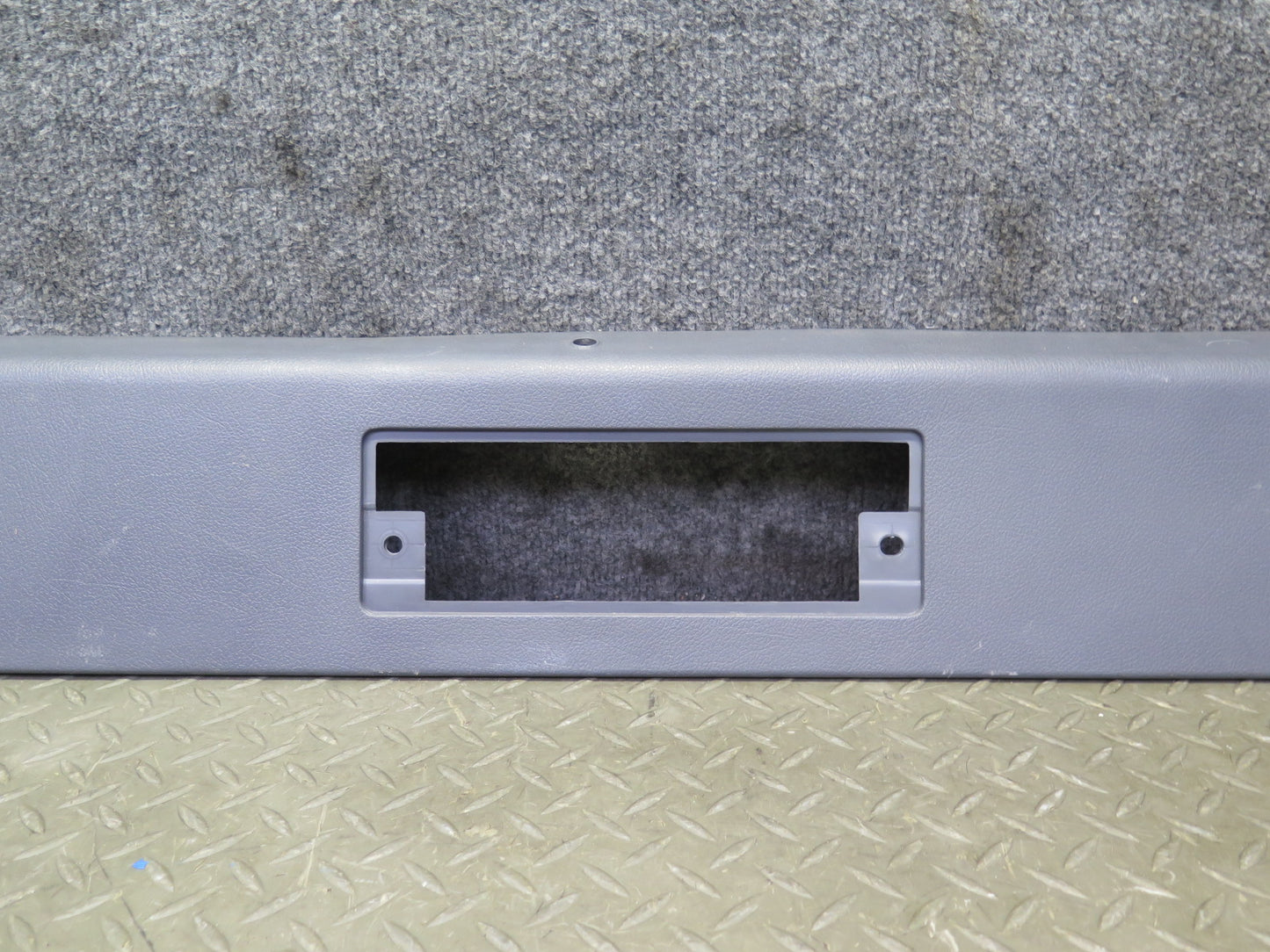 1991-1997 Toyota Land Cruiser FJ80 Rear Tailgate Trim Panel w Handle Set Gray