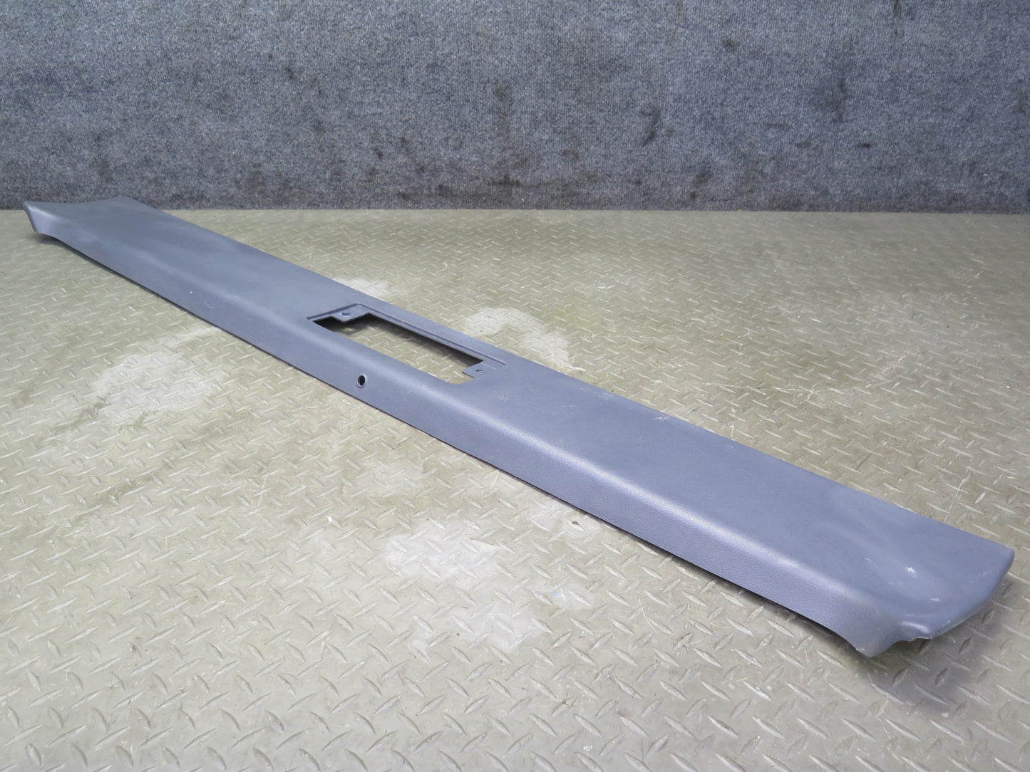 1991-1997 Toyota Land Cruiser FJ80 Rear Tailgate Trim Panel w Handle Set Gray