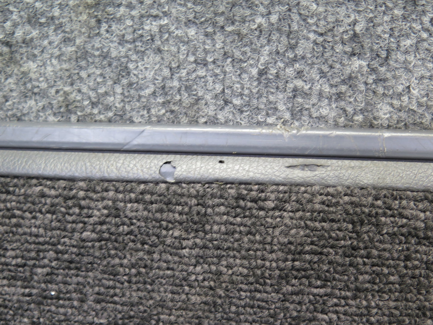 1991-1997 Toyota Land Cruiser FJ80 Rear Tailgate Carpet Cover Trim Gray