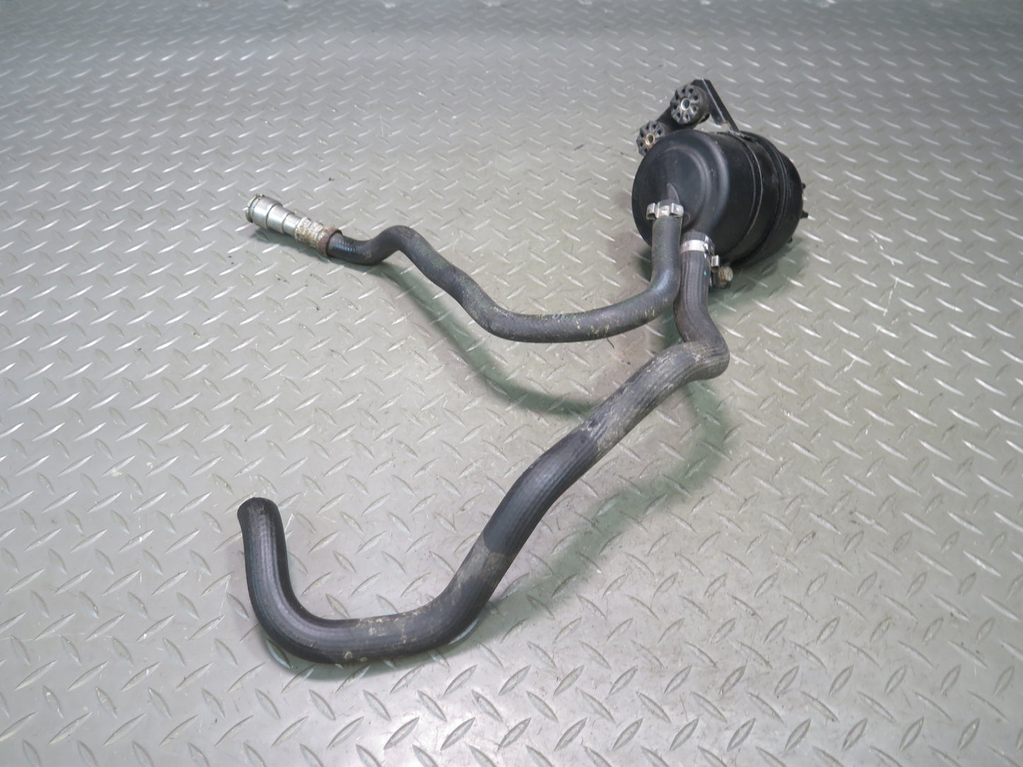 11-13 BMW E90 E91 E92 E93 335i Power Steering Fluid Reservoir w Hose OEM