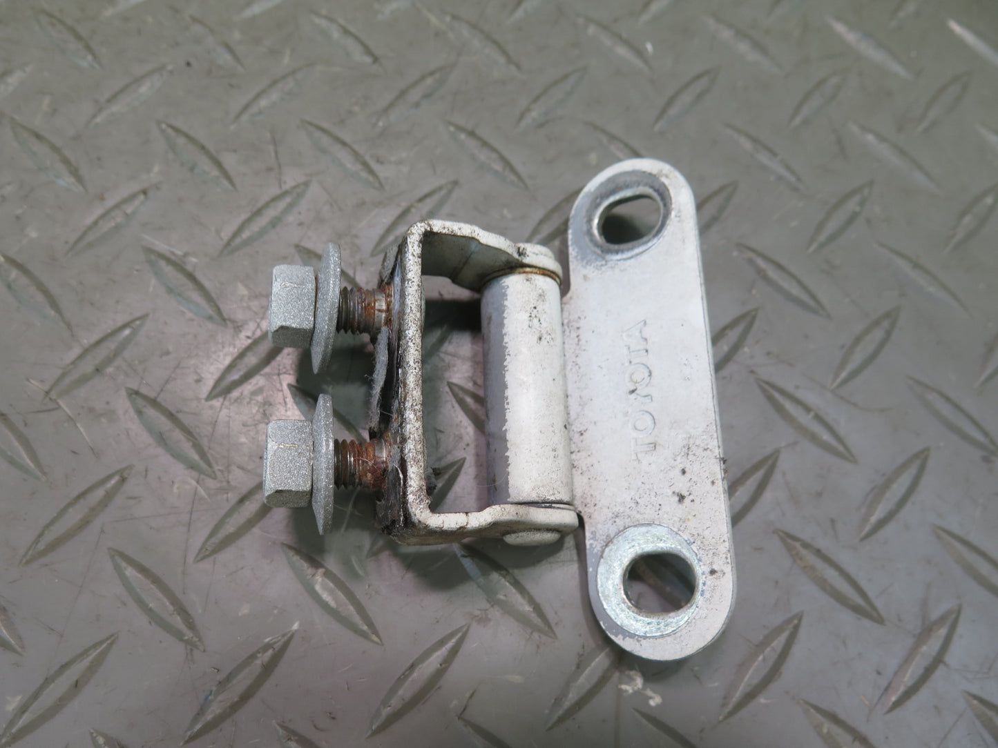 1991-1997 Toyota Land Cruiser FJ80 Upper Hatch Hinge White Set of 2