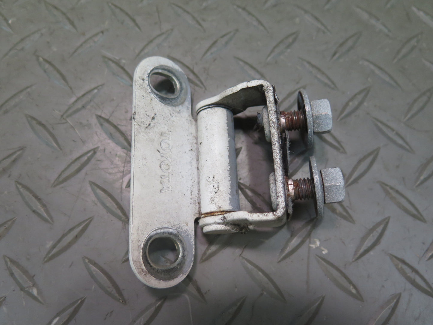 1991-1997 Toyota Land Cruiser FJ80 Upper Hatch Hinge White Set of 2