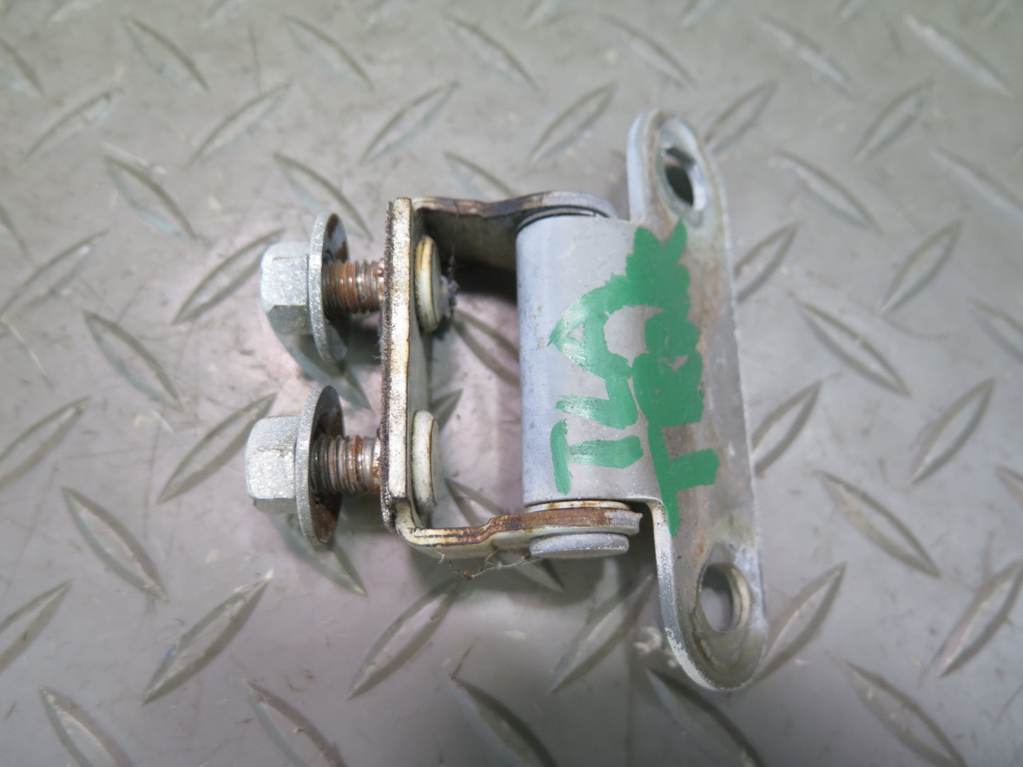 1991-1997 Toyota Land Cruiser FJ80 Upper Hatch Hinge White Set of 2