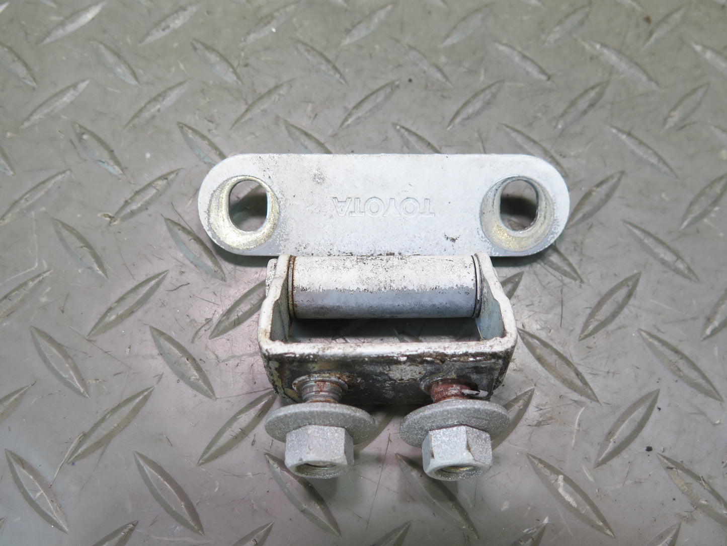 1991-1997 Toyota Land Cruiser FJ80 Upper Hatch Hinge White Set of 2