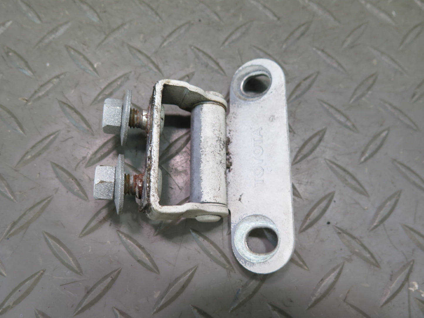 1991-1997 Toyota Land Cruiser FJ80 Upper Hatch Hinge White Set of 2