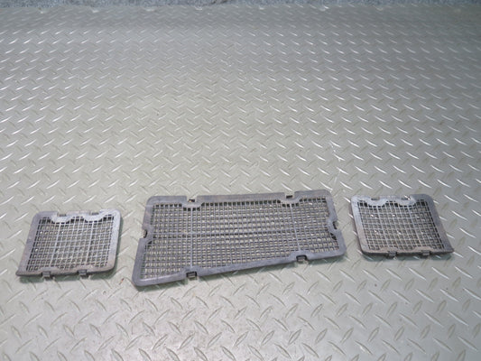 1991-1994 Toyota Land Cruiser FJ80 Set of 3 Cowl Vent Grille Cover Panel