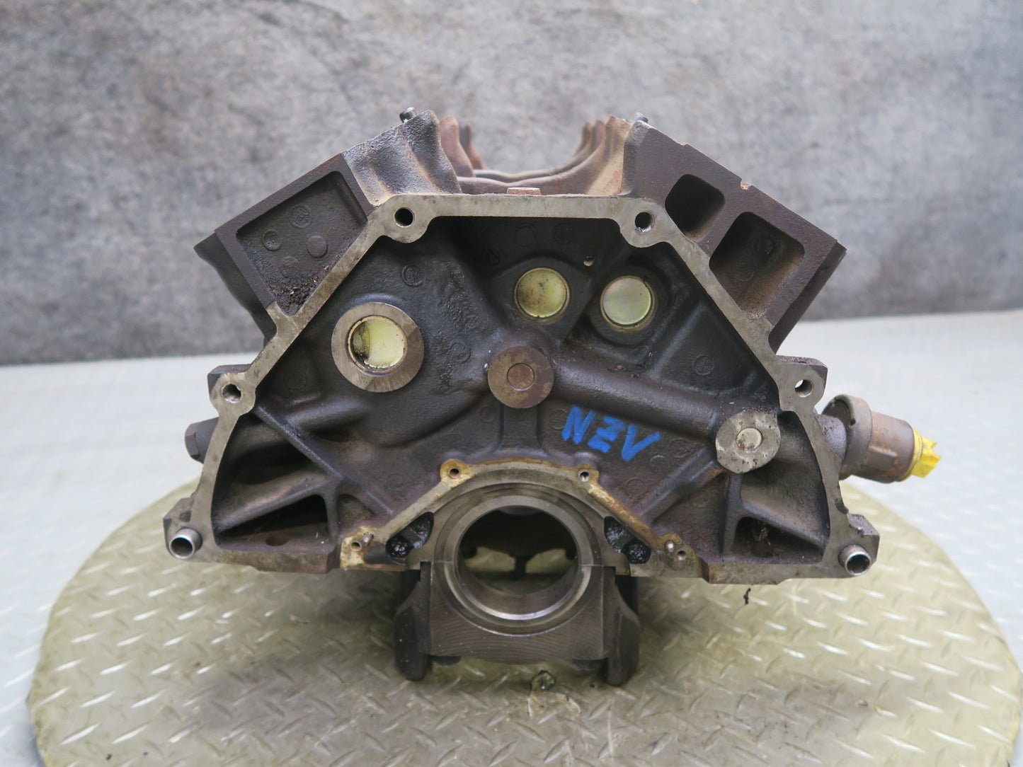 84-87 Nissan Z31 300ZX VG30ET Turbo M/T Engine Motor Block w Oil Tube 60K OEM