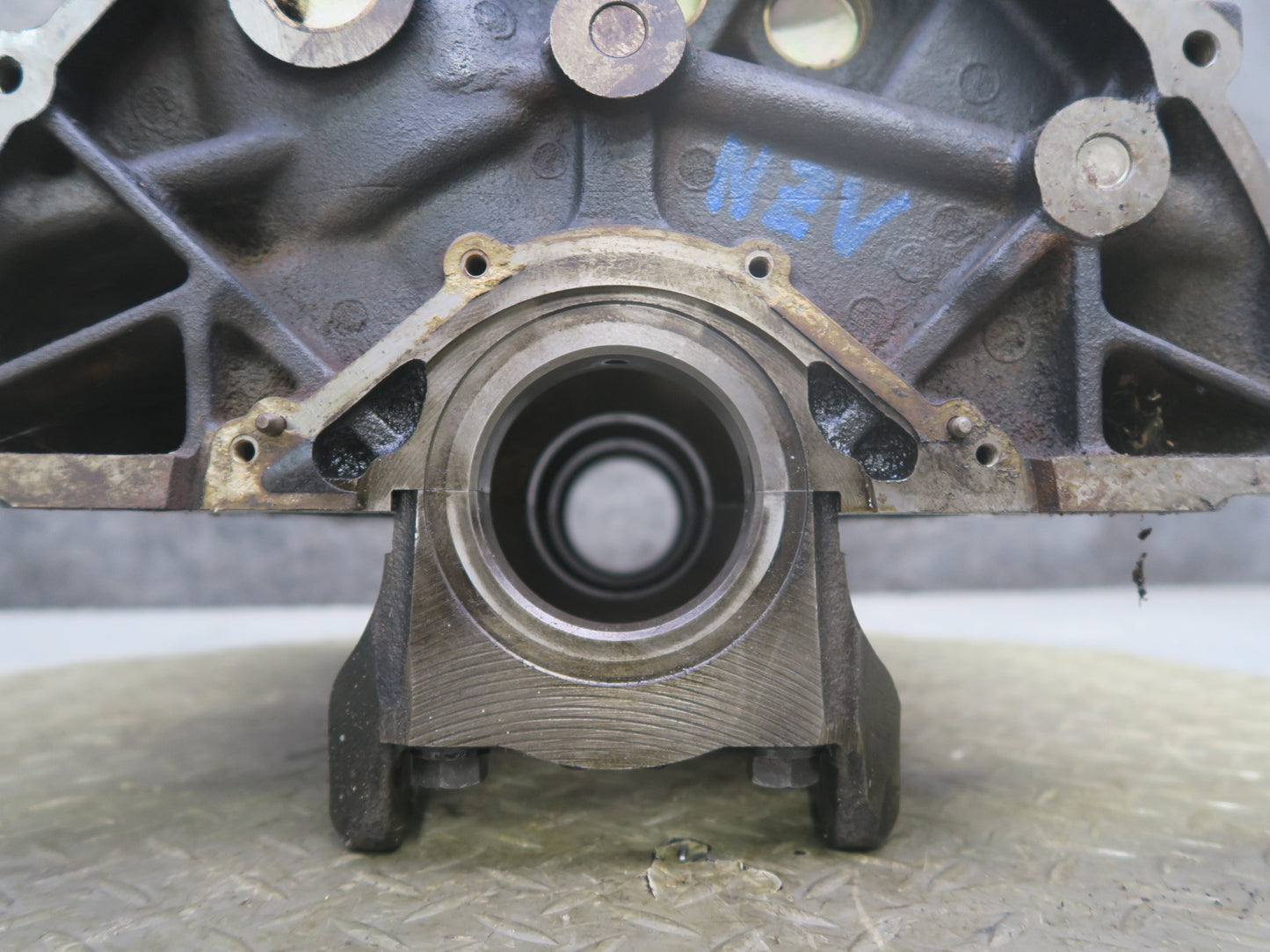 84-87 Nissan Z31 300ZX VG30ET Turbo M/T Engine Motor Block w Oil Tube 60K OEM