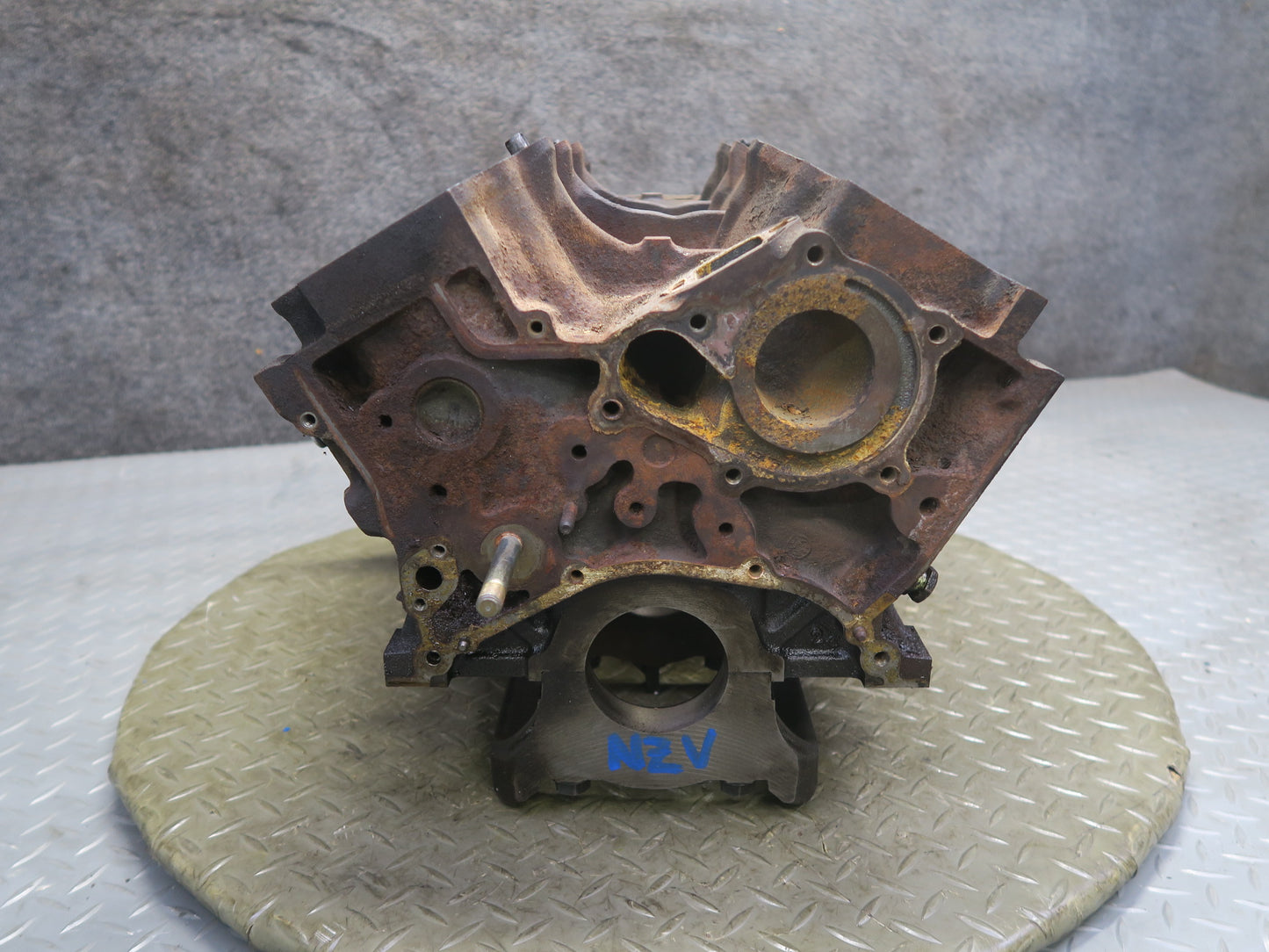 84-87 Nissan Z31 300ZX VG30ET Turbo M/T Engine Motor Block w Oil Tube 60K OEM